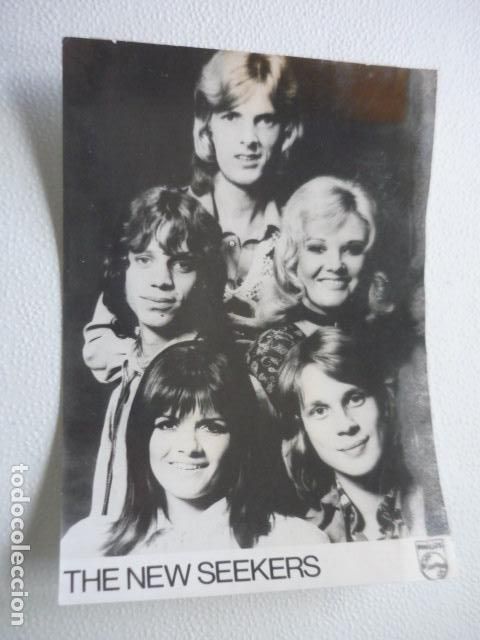 Photos de Chanteurs et Chanteuses: THE NEW SEEKERS CONJUNTO MUSICAL ANTIGUA FOTOGRAFIA ORIGINAL 18 X 12 CM