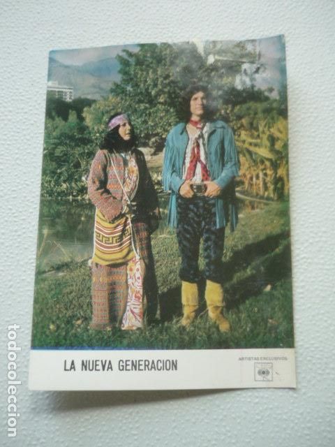 Foto di Cantanti: LA NUEVA GENERACION CONJUNTO MUSICAL TARJETA DISCOGRAFICA TAMA&Ntilde;O POSTAL