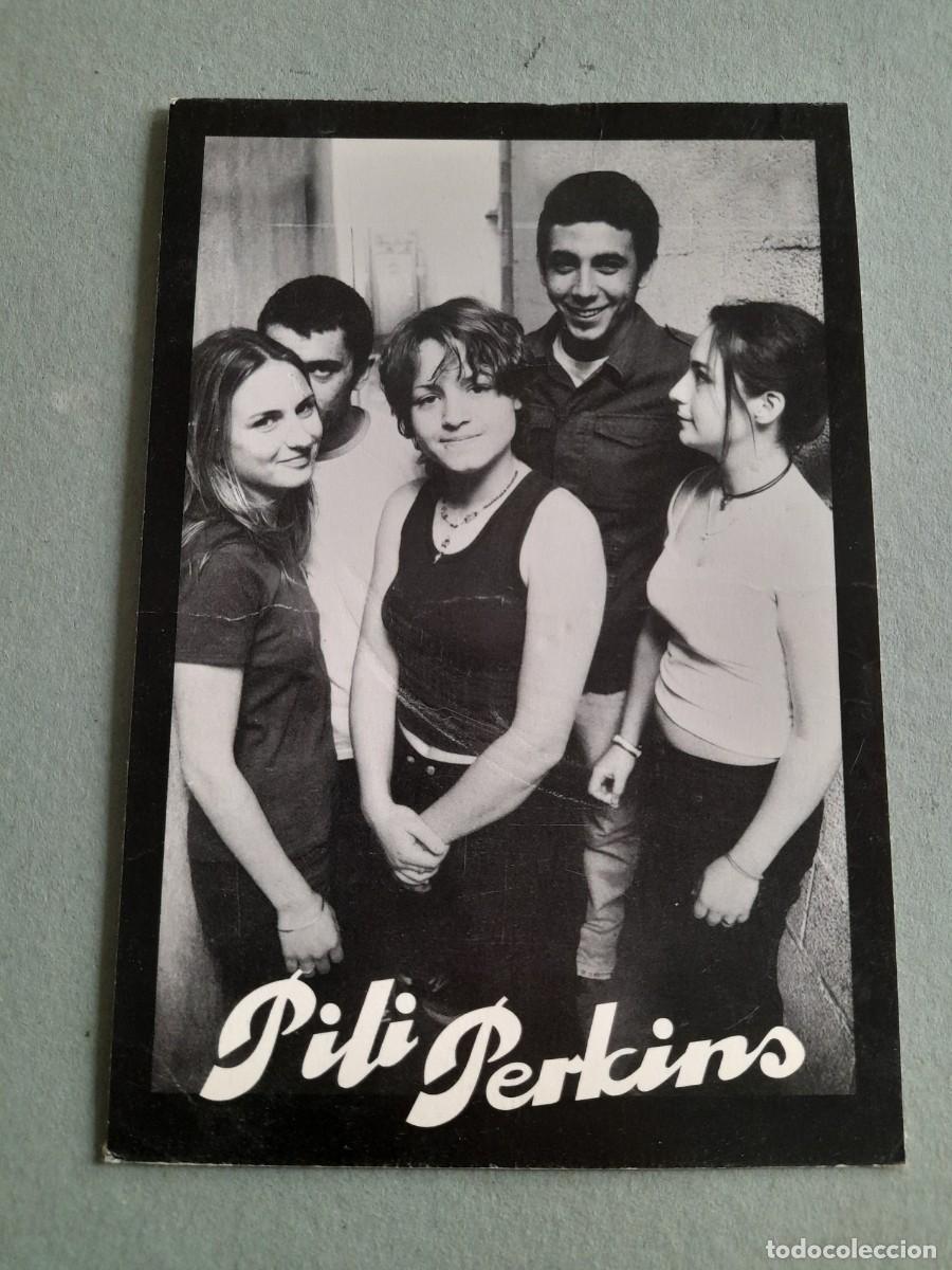 Fotos de cantantes: tarjeta publicitaria pili perkins, a&ntilde;os 90 aprox