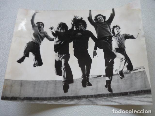 Photos de Chanteurs et Chanteuses: CONTRASTE CONJUNTO MUSICAL ANTIGUA FOTOGRAFIA ORIGINAL 18 X 24 CM
