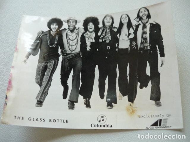 Fotos von Musikern: THE GLASS BOTTLE CONJUNTO MUSICAL ANTIGUA FOTOGRAFIA ORIGINAL 18 X 24 CM
