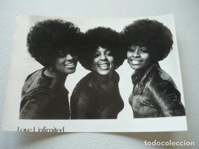 Photos de Chanteurs et Chanteuses: LOVE INLIMITED CONJUNTO MUSICAL ANTIGUA FOTOGRAFIA ORIGINAL 17,5 X 13 CM