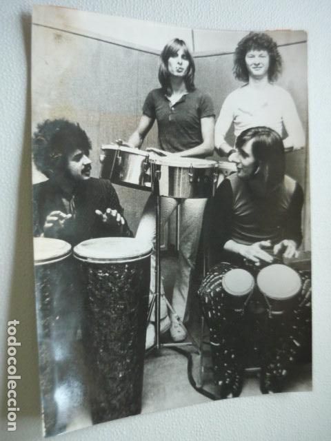 Photos of Singers: CYAN CONJUNTO MUSICAL ANTIGUA FOTOGRAFIA ORIGINAL 18 X 24 CM