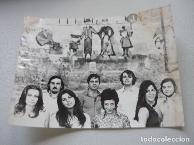 Foto di Cantanti: SANDRA & ANDREAS CONJUNTO MUSICAL ANTIGUA FOTOGRAFIA ORIGINAL 18 X 24 CM