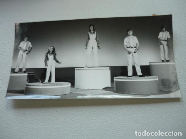 Photos de Chanteurs et Chanteuses: LA PANDILLA CONJUNTO MUSICAL ANTIGUA FOTOGRAFIA ORIGINAL 24 X 12 CM