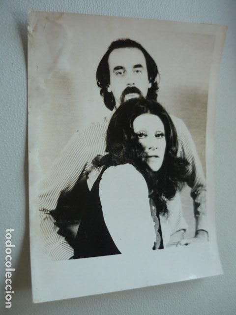 Fotos de cantantes: MARIA Y FEDERICO CONJUNTO MUSICAL ANTIGUA FOTOGRAFIA ORIGINAL 18 X 24 CM