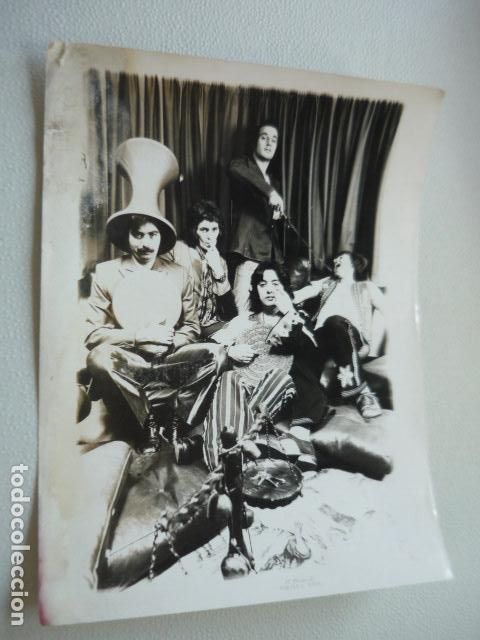 Photos of Singers: ZEBRA CONJUNTO MUSICAL ANTIGUA FOTOGRAFIA ORIGINAL 18 X 24 CM