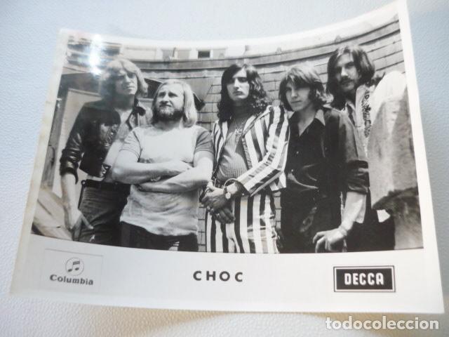 Fotos de cantantes: CHOC CONJUNTO MUSICAL ANTIGUA FOTOGRAFIA ORIGINAL 18 X 24 CM