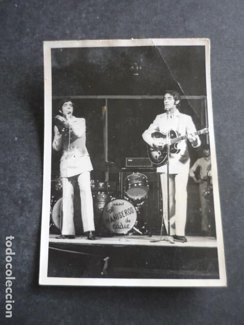 Photos of Singers: DUO DINAMICO CONJUNTO MUSICAL ANTIGUA FOTOGRAFIA ORIGINAL 8,5 X 12 CM