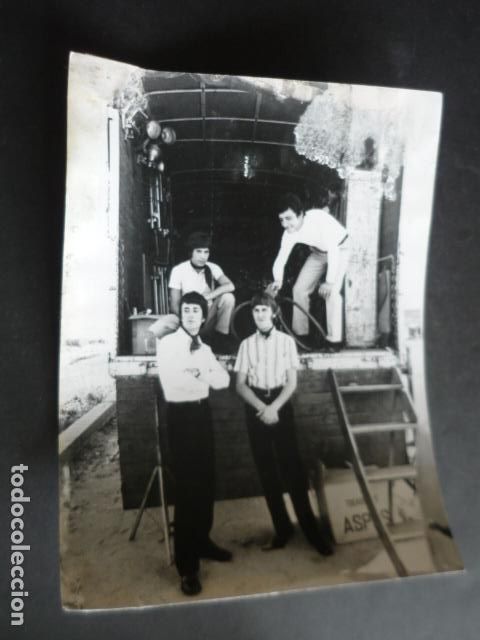 Photos de Chanteurs et Chanteuses: LOS ANGELES CONJUNTO MUSICAL ANTIGUA FOTOGRAFIA ORIGINAL 18 X 24 CM