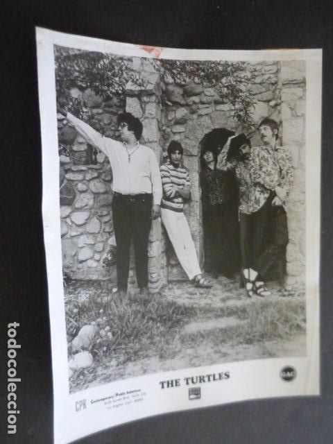 Fotos von Musikern: THE TURTLES CONJUNTO MUSICAL ANTIGUA FOTOGRAFIA ORIGINAL 20 X 25 CM