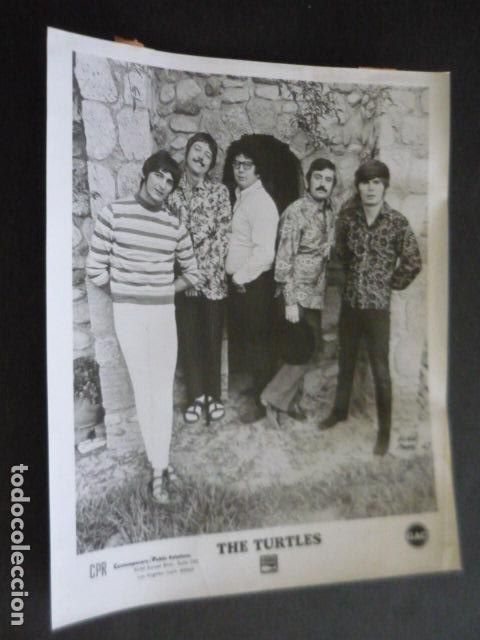 Photos de Chanteurs et Chanteuses: THE TURTLES CONJUNTO MUSICAL ANTIGUA FOTOGRAFIA ORIGINAL 20 X 25 CM