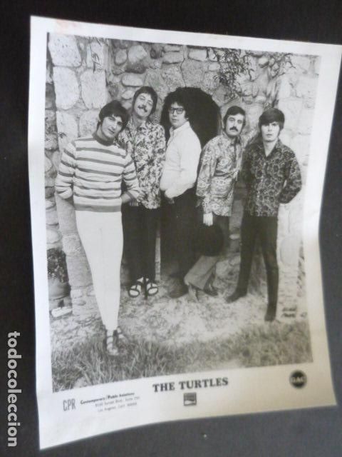 Fotos von Musikern: THE TURTLES CONJUNTO MUSICAL ANTIGUA FOTOGRAFIA ORIGINAL 20 X 25 CM