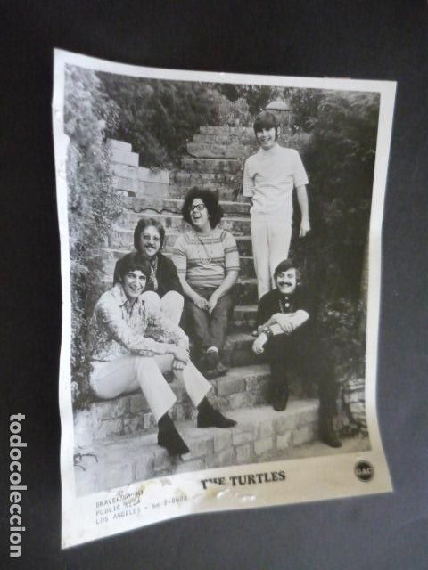 Photos of Singers: THE TURTLES CONJUNTO MUSICAL ANTIGUA FOTOGRAFIA ORIGINAL 20 X 25 CM