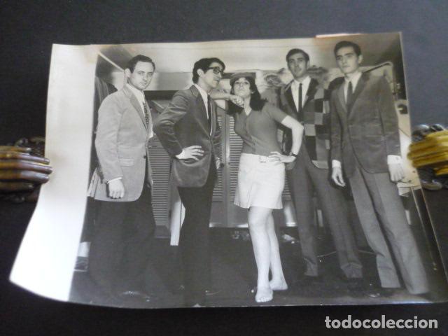 Photos de Chanteurs et Chanteuses: LOS STOP CONJUNTO MUSICAL ANTIGUA FOTOGRAFIA ORIGINAL 18 X 24 CM
