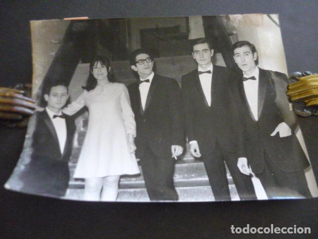 Fotos de cantantes: LOS STOP CONJUNTO MUSICAL ANTIGUA FOTOGRAFIA ORIGINAL 18 X 24 CM