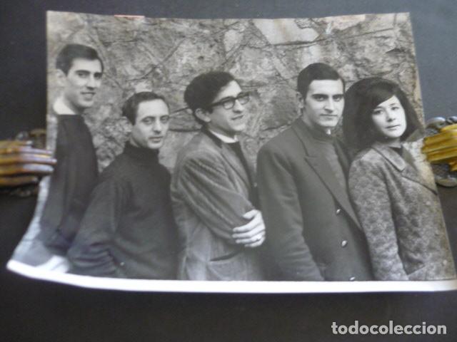 Photos de Chanteurs et Chanteuses: LOS STOP CONJUNTO MUSICAL ANTIGUA FOTOGRAFIA ORIGINAL 18 X 24 CM
