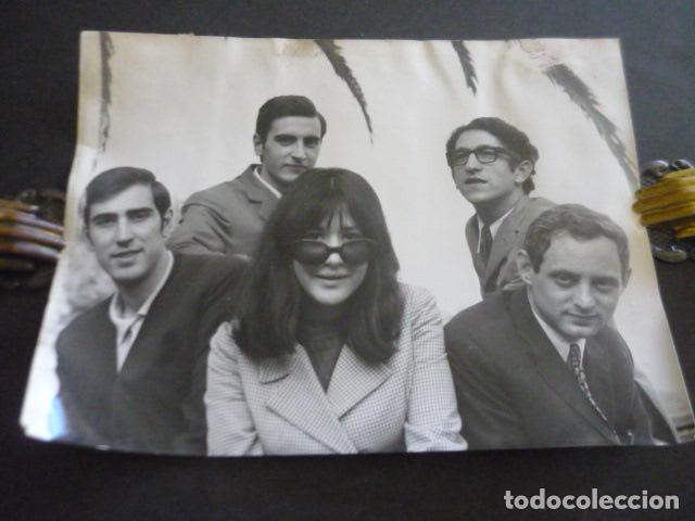 Photos de Chanteurs et Chanteuses: LOS STOP CONJUNTO MUSICAL ANTIGUA FOTOGRAFIA ORIGINAL 18 X 24 CM