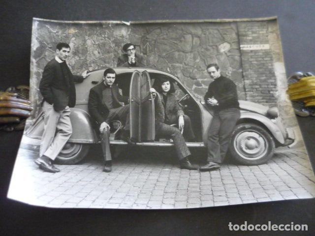 Photos of Singers: LOS STOP CONJUNTO MUSICAL ANTIGUA FOTOGRAFIA ORIGINAL 18 X 24 CM