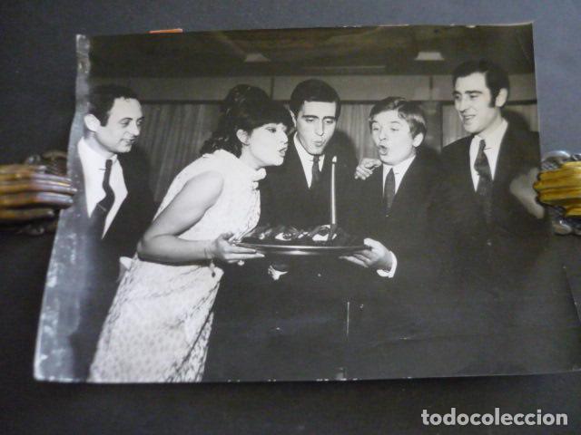 Photos de Chanteurs et Chanteuses: LOS STOP CONJUNTO MUSICAL ANTIGUA FOTOGRAFIA ORIGINAL 24 X 18 CM