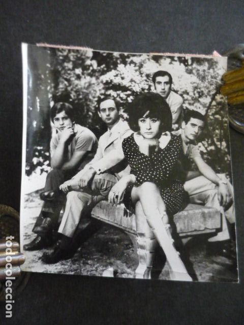 Fotos von Musikern: LOS STOP CONJUNTO MUSICAL ANTIGUA FOTOGRAFIA ORIGINAL 9 X 10.5 CM