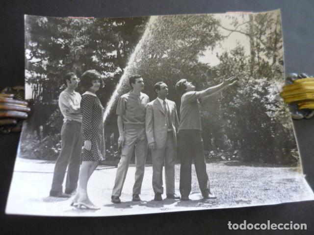 Fotos de cantantes: LOS STOP CONJUNTO MUSICAL ANTIGUA FOTOGRAFIA ORIGINAL 18 X 24 CM