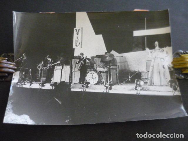 Photos de Chanteurs et Chanteuses: LOS STOP CONJUNTO MUSICAL ANTIGUA FOTOGRAFIA ORIGINAL 17 X 23 CM