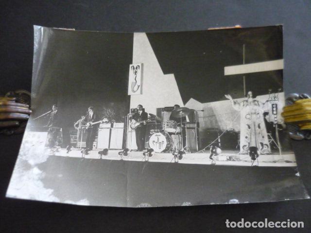 Photos de Chanteurs et Chanteuses: LOS STOP CONJUNTO MUSICAL ANTIGUA FOTOGRAFIA ORIGINAL 18 X 24 CM