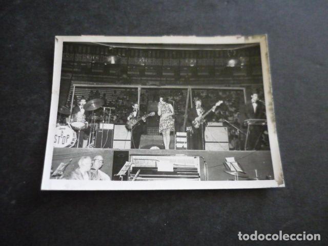 Photos of Singers: LOS STOP CONJUNTO MUSICAL ANTIGUA FOTOGRAFIA ORIGINAL 7,5 X 10,5 CM