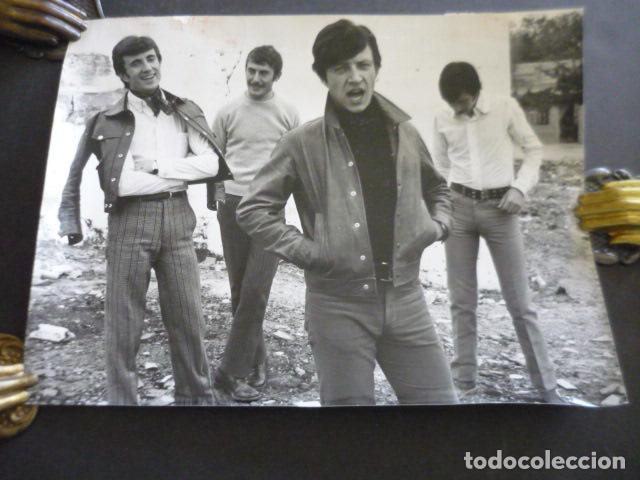 Photos de Chanteurs et Chanteuses: LOS ANGELES CONJUNTO MUSICAL ANTIGUA FOTOGRAFIA ORIGINAL 18 X 24 CM