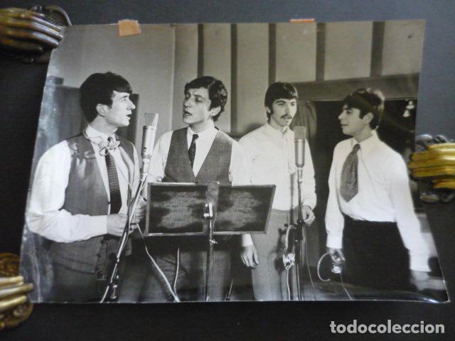 Photos de Chanteurs et Chanteuses: LOS ANGELES CONJUNTO MUSICAL ANTIGUA FOTOGRAFIA ORIGINAL 18 X 24 CM