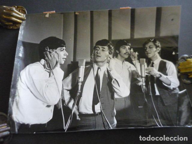 Photos de Chanteurs et Chanteuses: LOS ANGELES CONJUNTO MUSICAL ANTIGUA FOTOGRAFIA ORIGINAL 18 X 24 CM
