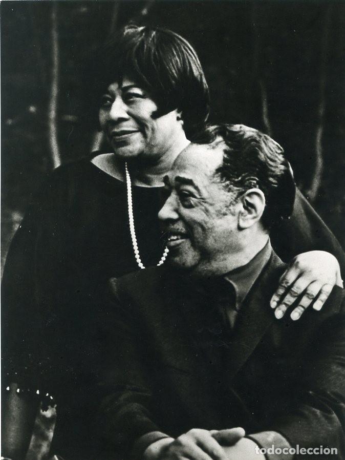 Fotos de cantantes: ELLA FITZGERALD & DUKE ELLINGTON. Foto original UK, 1966