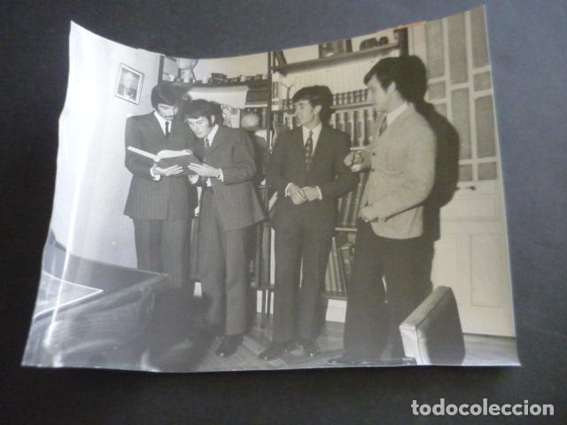 Photos de Chanteurs et Chanteuses: LOS ANGELES CONJUNTO MUSICAL ANTIGUA FOTOGRAFIA ORIGINAL 18 X 24 CM