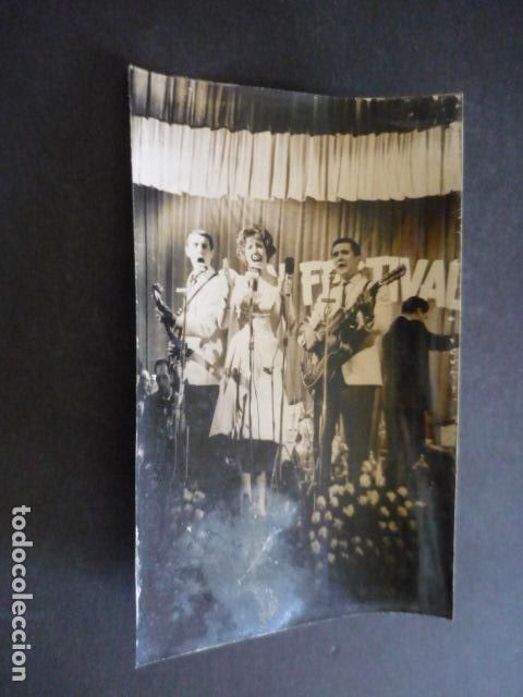 Foto di Cantanti: LOS TNT CONJUNTO MUSICAL ANTIGUA FOTOGRAFIA ORIGINAL 18 X 13 CM