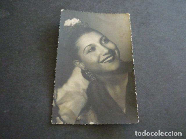 Photos de Chanteurs et Chanteuses: FINA DE GRANADA CANTANTE ANTIGUA FOTOGRAFIA 13 X 9 CM