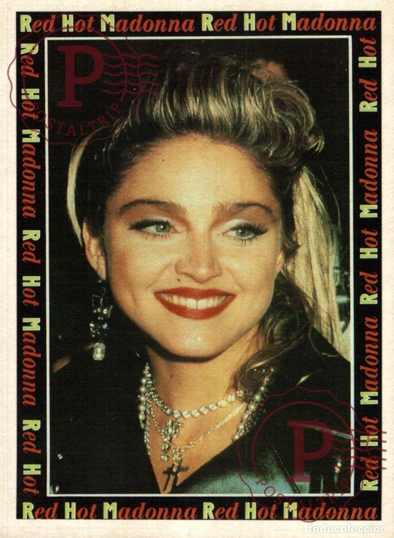 Fotos de cantantes: MADONNA RED HOT MUSIC MUSIQUE MUSICA