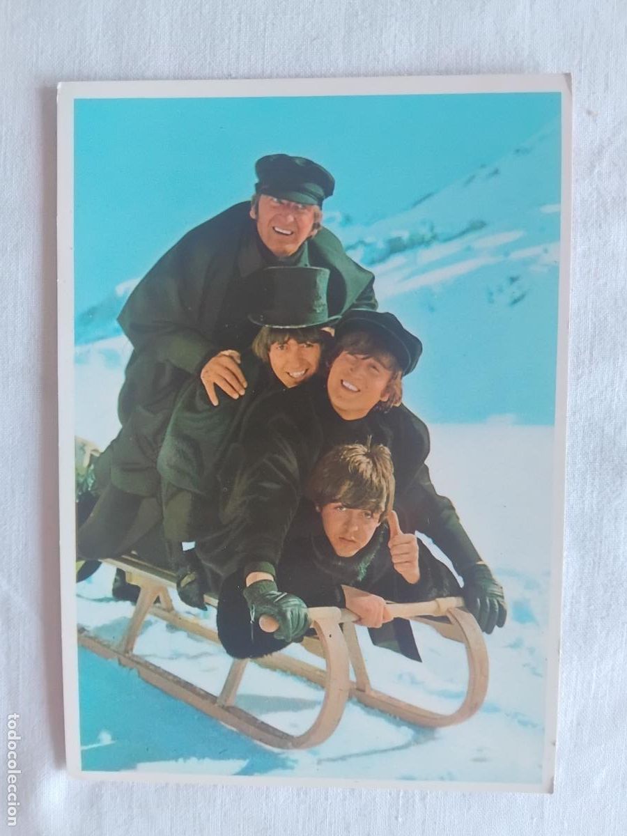 Fotos de cantantes: POSTAL THE BEATLES R 003 A&Ntilde;O 1966. EUROCOMO S.L.