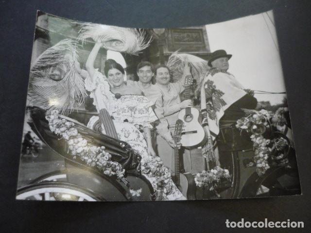 Fotos von Musikern: LOS MACHUCAMBOS CONJUNTO MUSICAL ANTIGUA FOTOGRAFIA ORIGINAL 18 X 13 CM