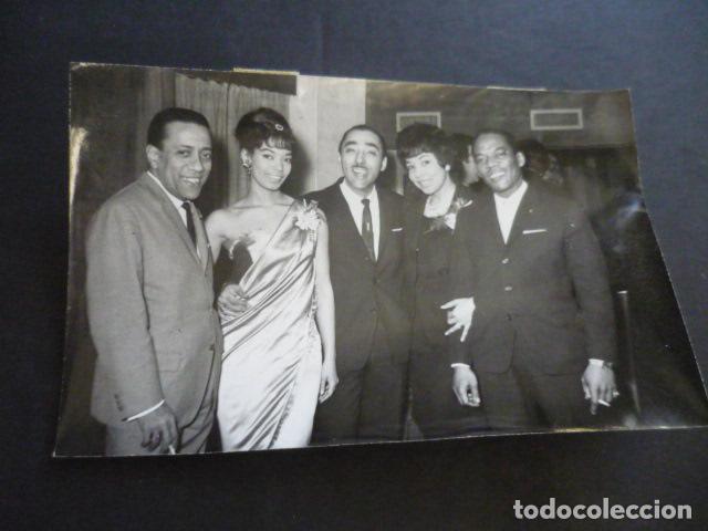 Fotos de Cantores: LOS RIVERO CONJUNTO MUSICAL ANTIGUA FOTOGRAFIA ORIGINAL 18 X 12 CM