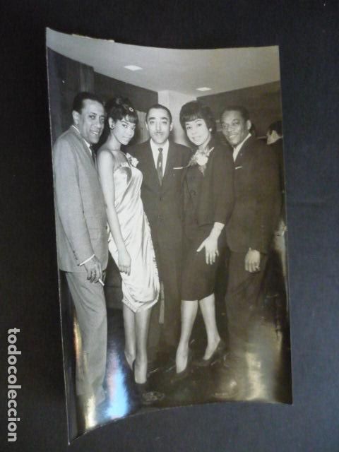 Foto di Cantanti: LOS RIVERO CONJUNTO MUSICAL ANTIGUA FOTOGRAFIA ORIGINAL 18 X 12 CM