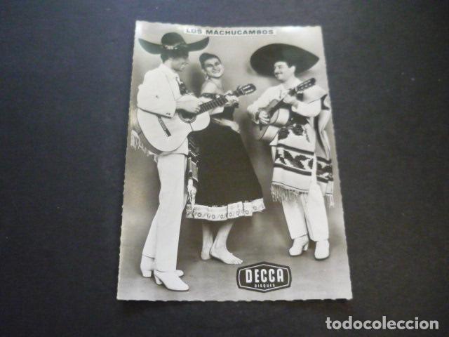 Photos de Chanteurs et Chanteuses: LOS MACHUCAMBOS CONJUNTO MUSICAL ANTIGUA FOTOGRAFIA ORIGINAL 10 X 15 CM