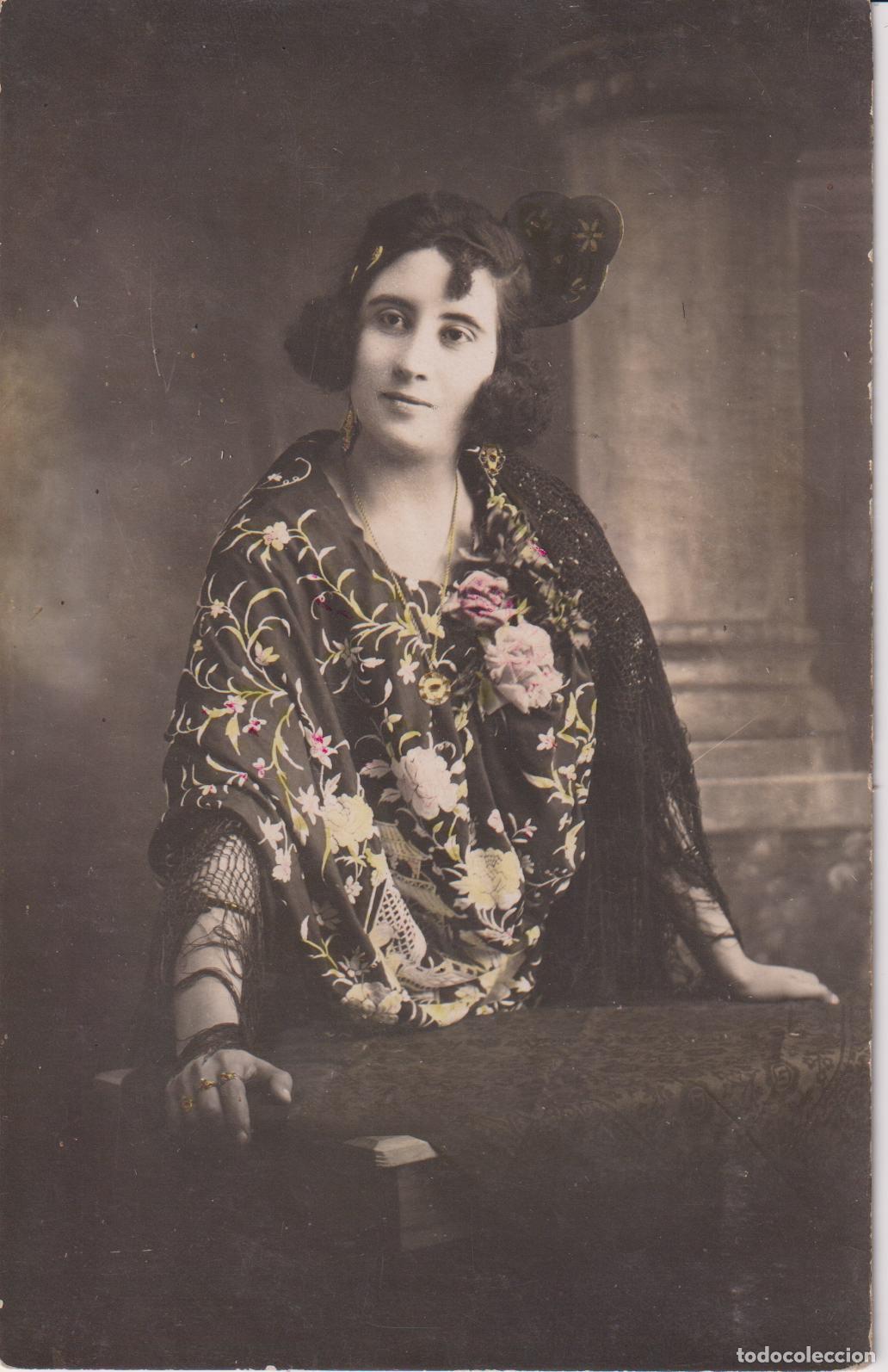 Photos of Singers: ANTIGUA POSTAL FOTOGR&Aacute;FICA QUE RETRATA A UNA TIPLE Y ARTISTA DE CUPL&Eacute; &ndash; S/C