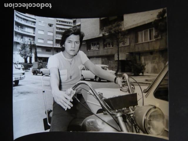 Photos of Singers: PALITO ORTEGA CANTANTE ANTIGUA FOTOGRAFIA ORIGINAL 18 X 24 CM