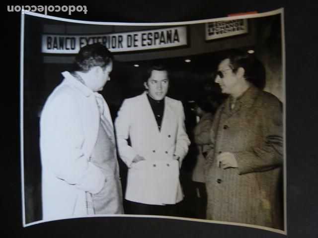 Fotos de cantantes: PALITO ORTEGA CANTANTE ANTIGUA FOTOGRAFIA ORIGINAL 18 X 24 CM
