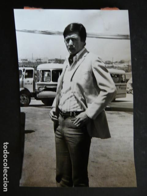 Foto di Cantanti: PALITO ORTEGA CANTANTE ANTIGUA FOTOGRAFIA ORIGINAL 13 X 18 CM