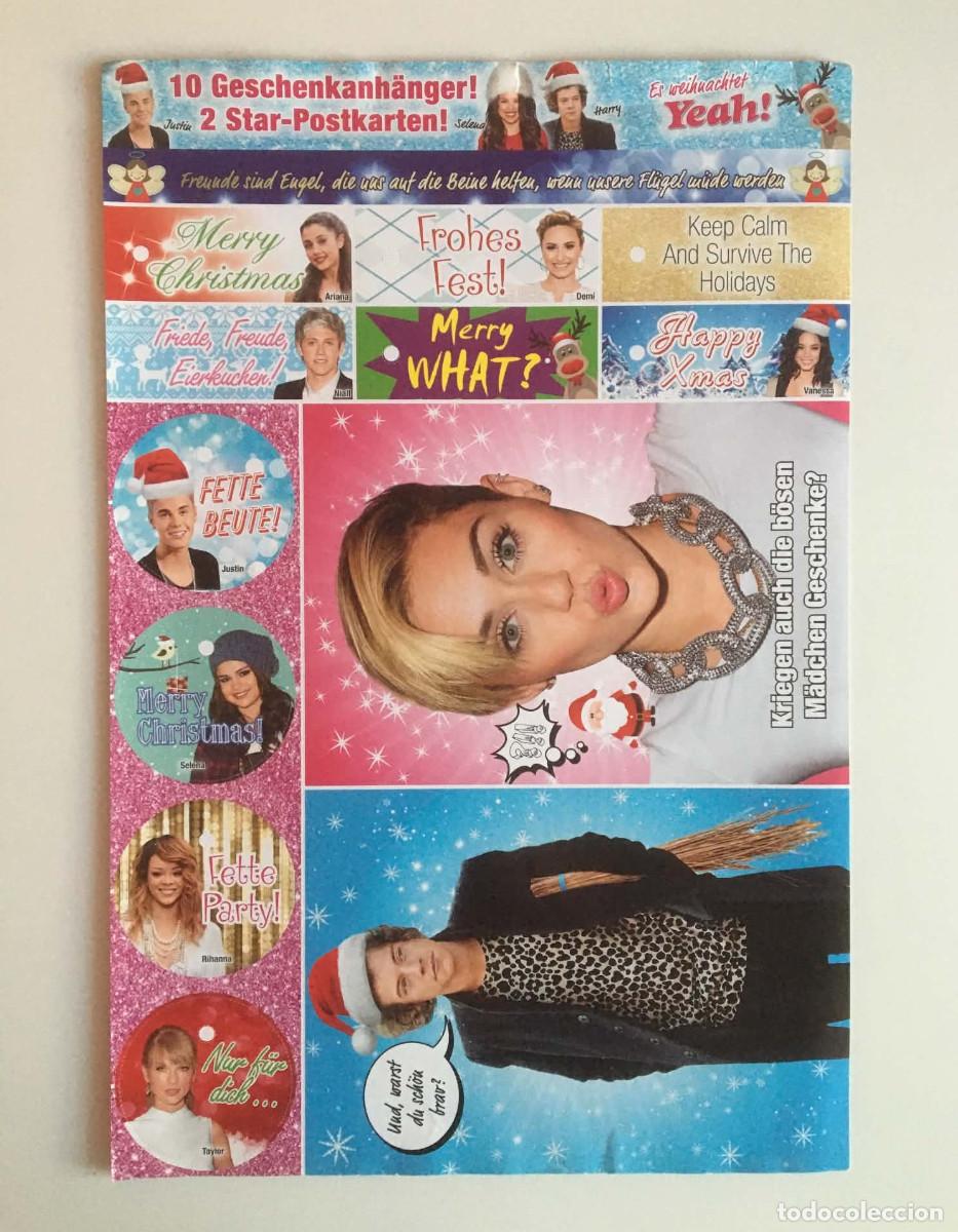 Fotos de cantantes: Taylor Swift Ariana Grande Rihanna Miley Cyrus Collectible Cards Full Sheet - Yeah! Germany 2013