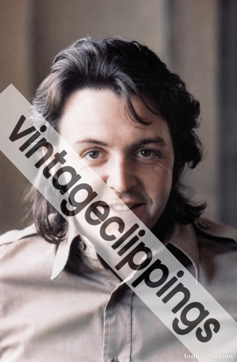 Fotos de cantantes: PAUL McCARTNEY Fotografia 1969 Portrait candid foto Beatles Abbey Road era photo