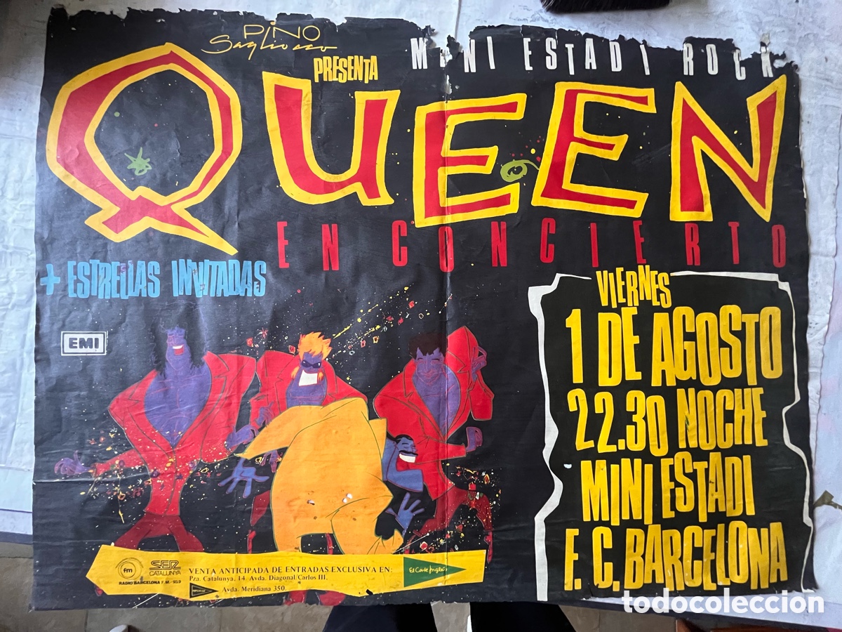 Fotos de cantantes: Cartel Queen Barcelona