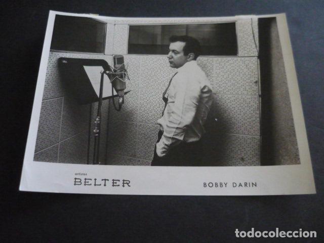 Fotos de cantantes: BOBBY DARIN CANTANTE ANTIGUA FOTOGRAFIA 18 X 24 CM